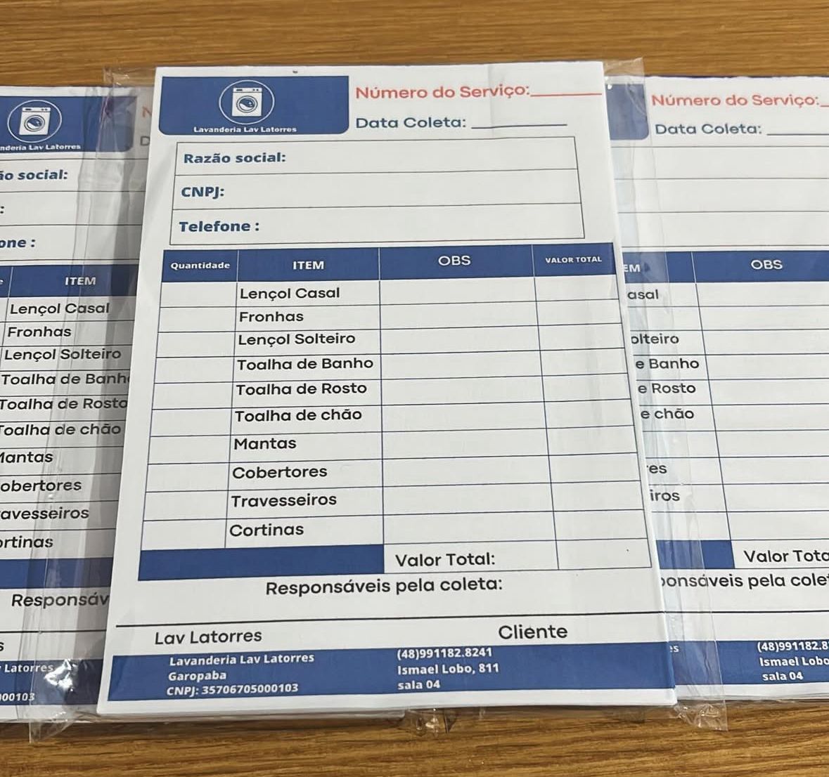 Recibo Personalizado - Imperium Gráfica